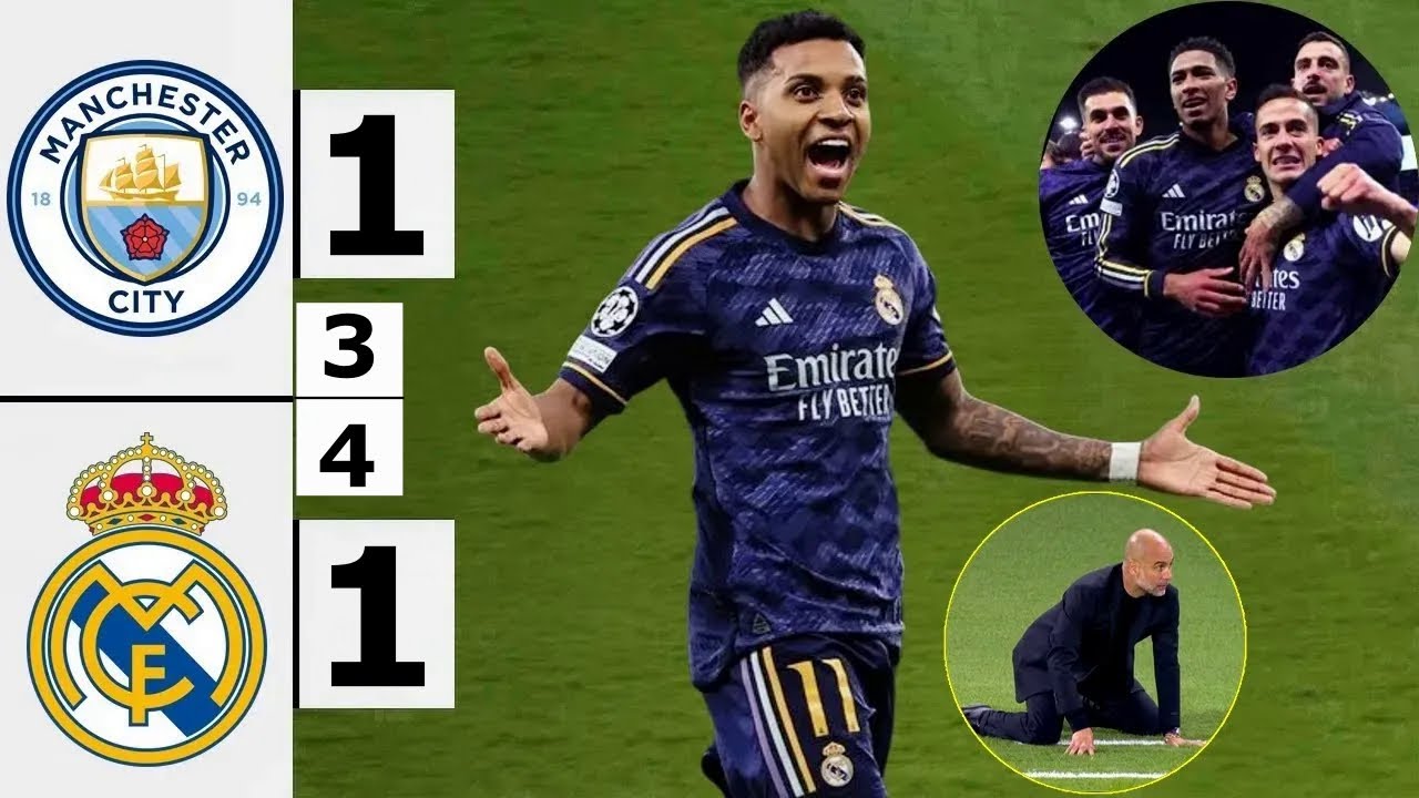 Man City vs Real Madrid