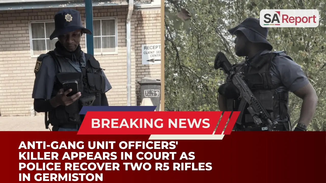 Anti-Gang Unit Officers' Killer Appears in Court as Police Recover Two R5 Rifles in Germiston